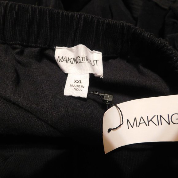 MAKING THE CUT by Yannik NWT Corduroy Wide Leg Jumpsuit Unbelted sz XXL 20-22 - Picture 9 of 10